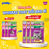 Pate Whiskas Cho Mèo Trưởng Thành 80g